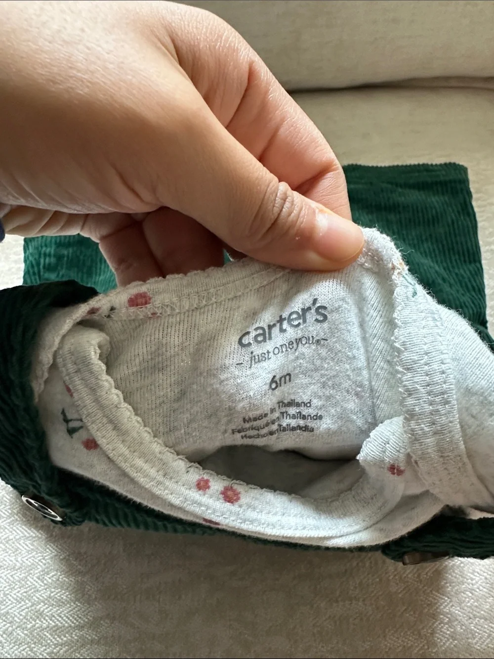 Carters deep green